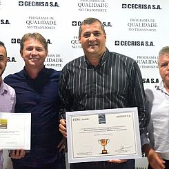 Grupo Dago vence Prêmio Melhores no Transporte Cecrisa 2016